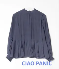 CIAO PANIC シフォンプリーツブラウスのサムネイル