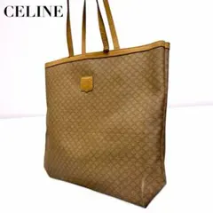 【正規品】セリーヌ CELINE マカダム柄 トートバッグ PVC×レザー A4