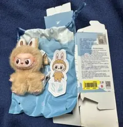 【S】ラブブ PIN FOR LOVE ぬいぐるみペンダント イニシャル