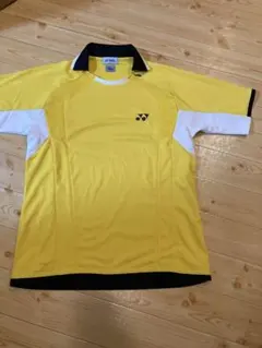 YONEX イエロー バドミントンシャツ Mサイズ