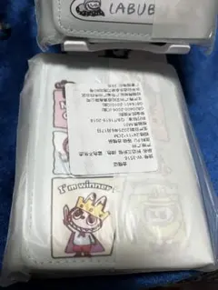 完全未開封！ウサギ 三つ折り財布ブルー2点セット