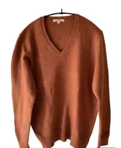 UNIQLO ユニクロ　ラムウール　ニット　Vネック　セーター