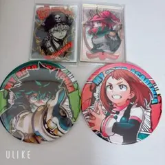 ジャンプフェスタ ヒロアカ パブミラー風ステッカー 爆豪 お茶子 緑谷