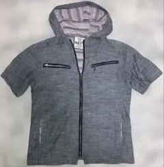 半袖パーカー パーカー