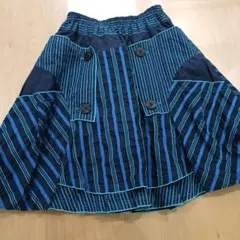 エイココンドウ　エターナリーブレイズ　バルーン　スカート　ゴム　ストライプ