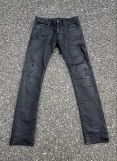 『早い者勝ち‼️』DIESEL ブラックコーティングデニム