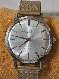 60s CITIZEN シチズン デラックス 当時物エクスパンションベルト 手巻 