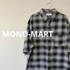 MONO-MARTモノマート/チェック柄　半袖シャツくのサムネイル