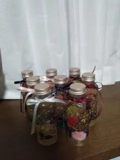 セット ハーバリウム ドライフラワーハンドメイドまとめ売りギフトプレゼント