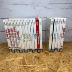 Wii ソフト 18本セット Nintendo 任天堂【動作未確認ジャンク】