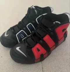 m*j様 Nike Air More Uptempo ブラック/レッド/ネイビー