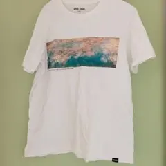ユニクロ　モネ　睡蓮　MoMA Tシャツ