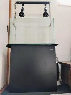 直接引取限定！60cm水槽&水槽台 CO2ジェネレーター水草育成ライトセット！