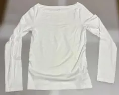 GAP MODERN TEE ボートネック 長袖カットソー ホワイト M