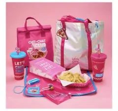 PLAZA BASIC ホログラム トートバッグ LET'S CHIT CHAT