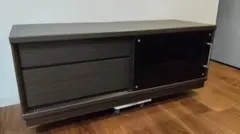 ニトリ テレビ台 ローボード ジョアン2 120LB ダークブラウン - メルカリ