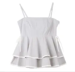 FOR HER Lumiere Frilled Peplum Topのサムネイル
