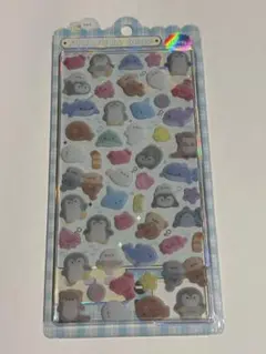 ボンボンドロップシール　うみうみ　ふわふわ