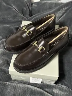 green label relaxing クッショニーシューズ ローファー 25