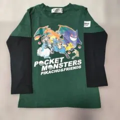 えそら様専用　ロンティ　ポケットモンスター 長袖カットソー　重ね着風