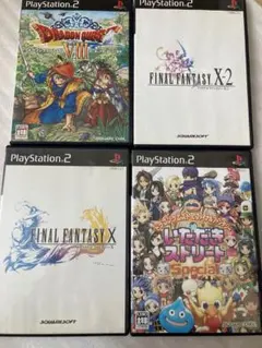 PS2 4本セット ファイナルファンタジー ドラゴンクエスト8 - メルカリ