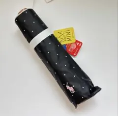 【新品】ポロ　ラルフローレン 日傘　折りたたみ傘 晴雨兼用 ドット　大きめ　楽折のサムネイル