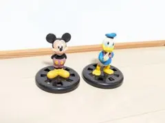 Disney ヴィンテージ ミッキーマウス ドナルドダック フィギュア