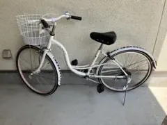 【直接引取限定】サイクルベースあさひ⭐︎ガールズラボ⭐︎ホワイト24インチ　自転車のサムネイル