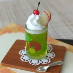 レトロ青リンゴソーダ(ミニチュア)
