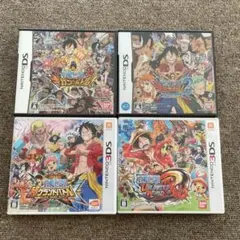 ワンピース DS 3DS ソフト4本セット