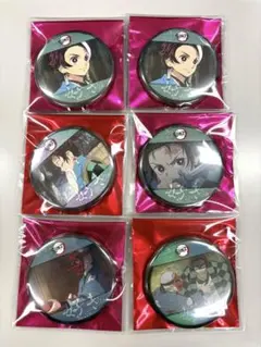 【６点セット】鬼滅の刃　立志編　第一期　好き　缶バッチA　B 竈門炭治郎