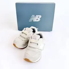 美品　ニューバランス 996 スニーカー 13cm ベビー キッズ ライトグレー