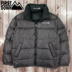11M420◯ FIRST DOWN リバーシブル ダウンジャケット アウター