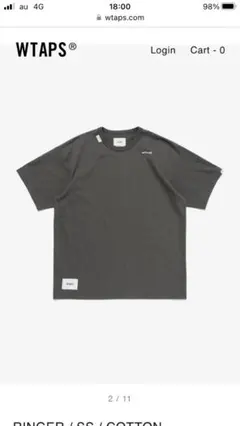 WTAPS AII 03 221ATDT-CSM34 INDIGO サイズ M - メルカリ