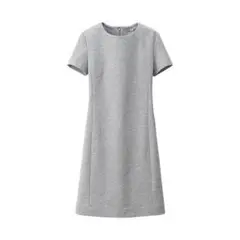 新品 ユニクロ ポンチ ワンピース M