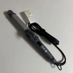 サロニア 2WAYストレート&カールヘアアイロン グレー 32mm