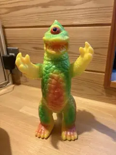 当時物 ブルマァク ミニ ヘドラ 黄色 ゴジラ 怪獣 昭和 レトロ - メルカリ