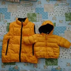 GAP 親子でおそろいダウンジャケット 12―18ヶ月&mensXS