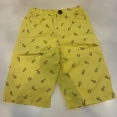 数時間使用　PICNIC パイナップル　ハーフパンツ ミキハウス　半ズボン
