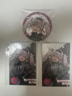 にじさんじ 8周年 魔使マオ 缶バッジ メタルカード