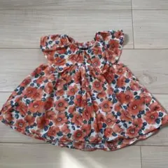 little s.t. by s.t.cet 花柄ワンピース 80