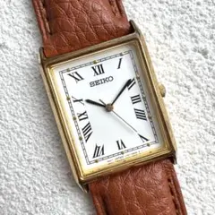 SEIKO ESSENTIALS 4N30-00G0 スクエアタンク クォーツ - メルカリ