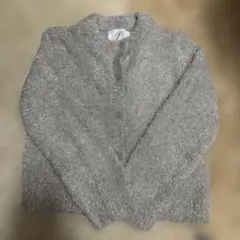 ZARA ラメニットカーディガン　8-9才　130cm
