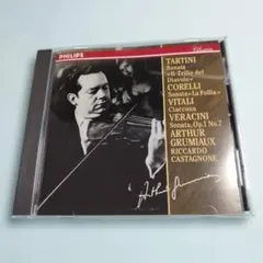 グリュミオー　バロック・ソナタ集／タルティーニ、コレッリ、ヴィターリ他