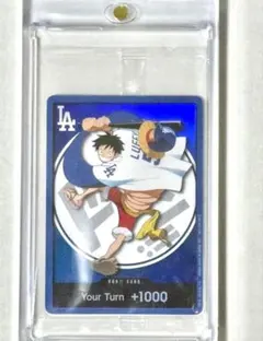 【未開封】ワンピース×ドジャース　コラボカード