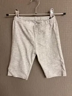 【ユニクロ】レギンス 5分丈 グレー 100サイズ