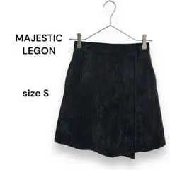 【マジェスティックレゴン】コーデュロイ ミニ スカート Sサイズ