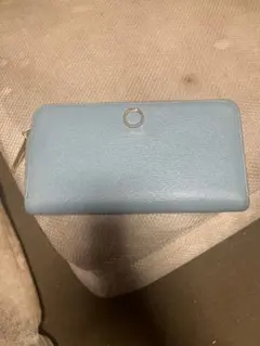 ジルスチュアート　水色　長財布