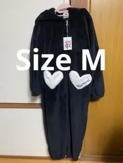 Kuromi ルームウェア 黒 フリース