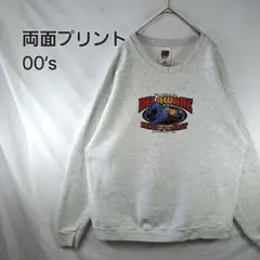 【美品　稀少】FRUIT OF THE LOOM　00‘s　両面プリント